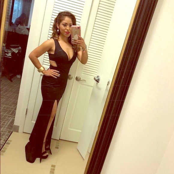 Black long dress - Picture 1 of 2